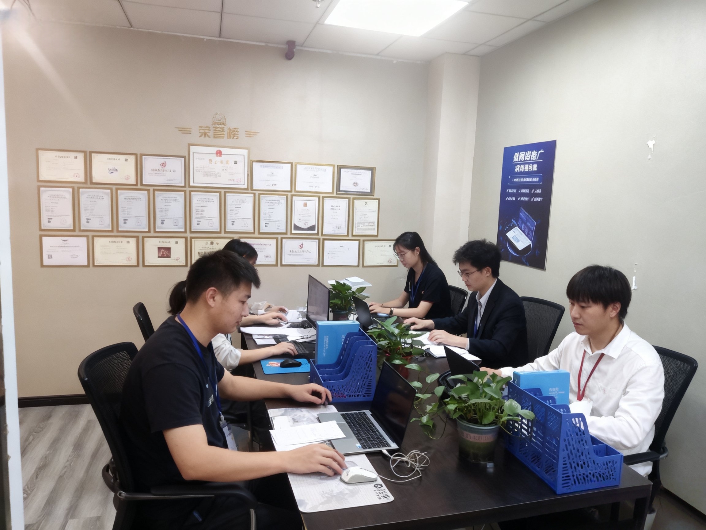 公司实拍：短视频拍摄现场